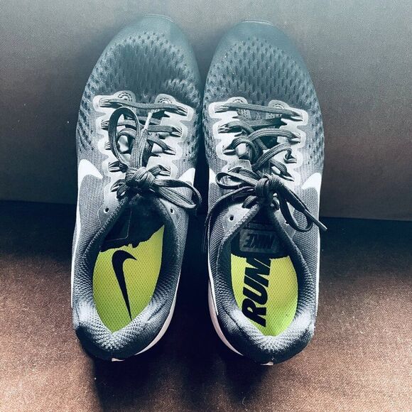 Nike Pegasus 34 880560-001 Black White Running Women's 9.5 US 41 EUR Excellent - Picture 7 of 9